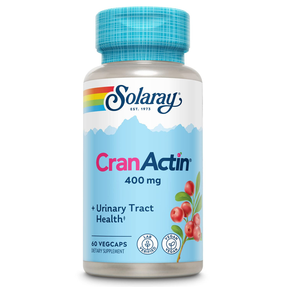 Solaray CranActin Cranberry Extract 400 mg – Urinary Health