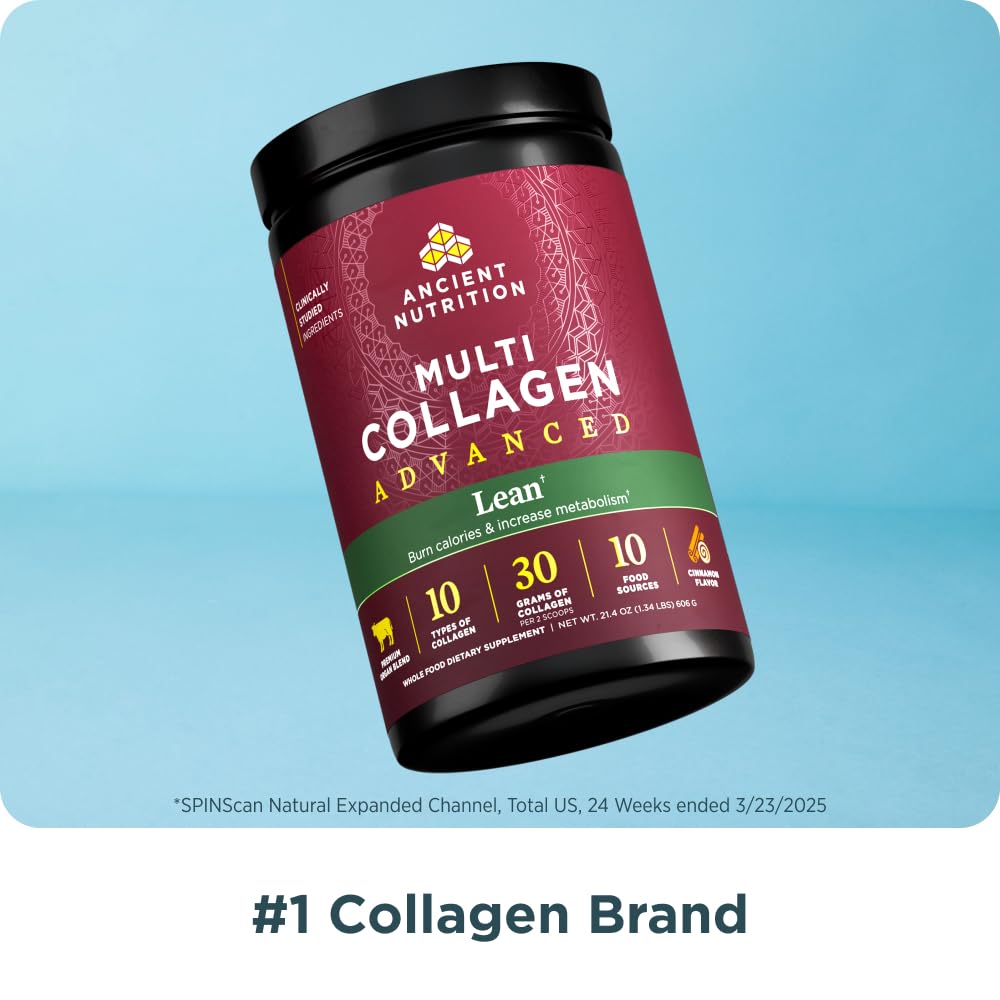 Ancient Nutrition Collagen Peptides Powder with Probiotics

