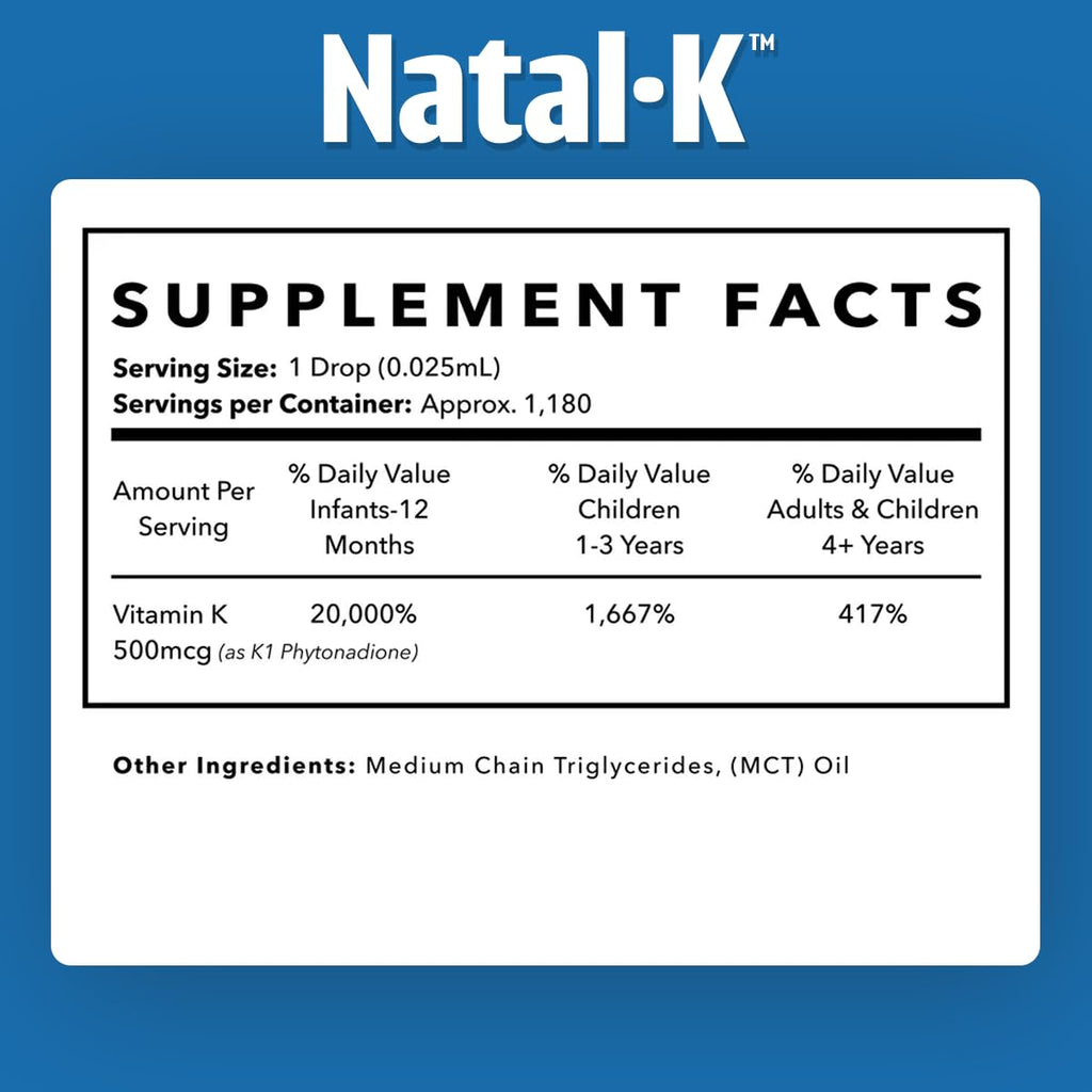 Dr. Green Mom Natal K Vitamin K1 Drops for Newborns

