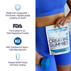 Bear Balanced Creatine Gummies with Creapure Monohydrate

