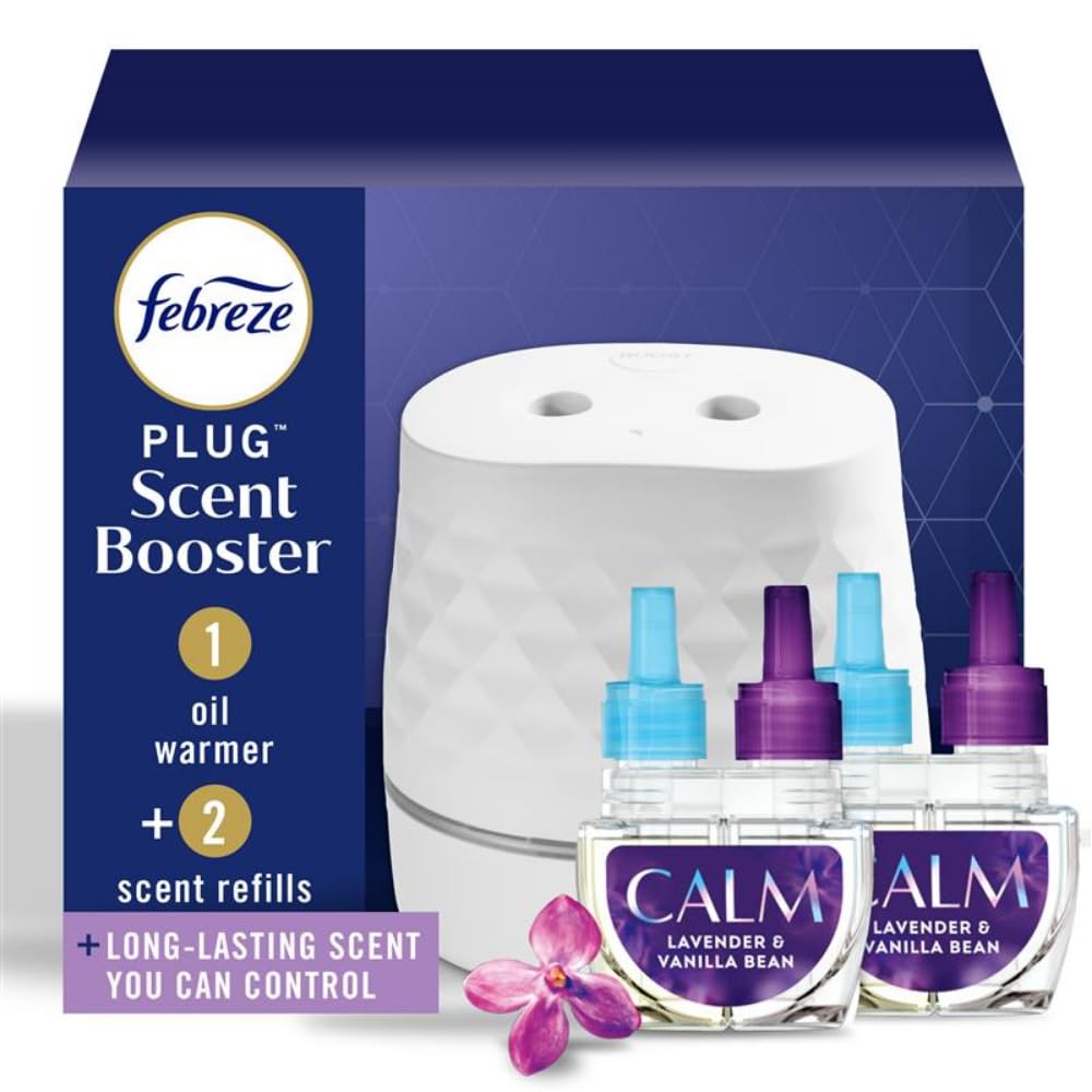 Febreze PLUG Scent Booster Starter Kit | Plug-in Diffuser

