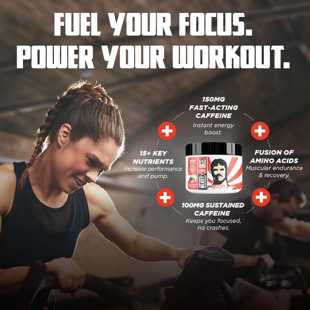 Old School Labs Pre Workout Ultimate 2 Stage Energy & Focus

