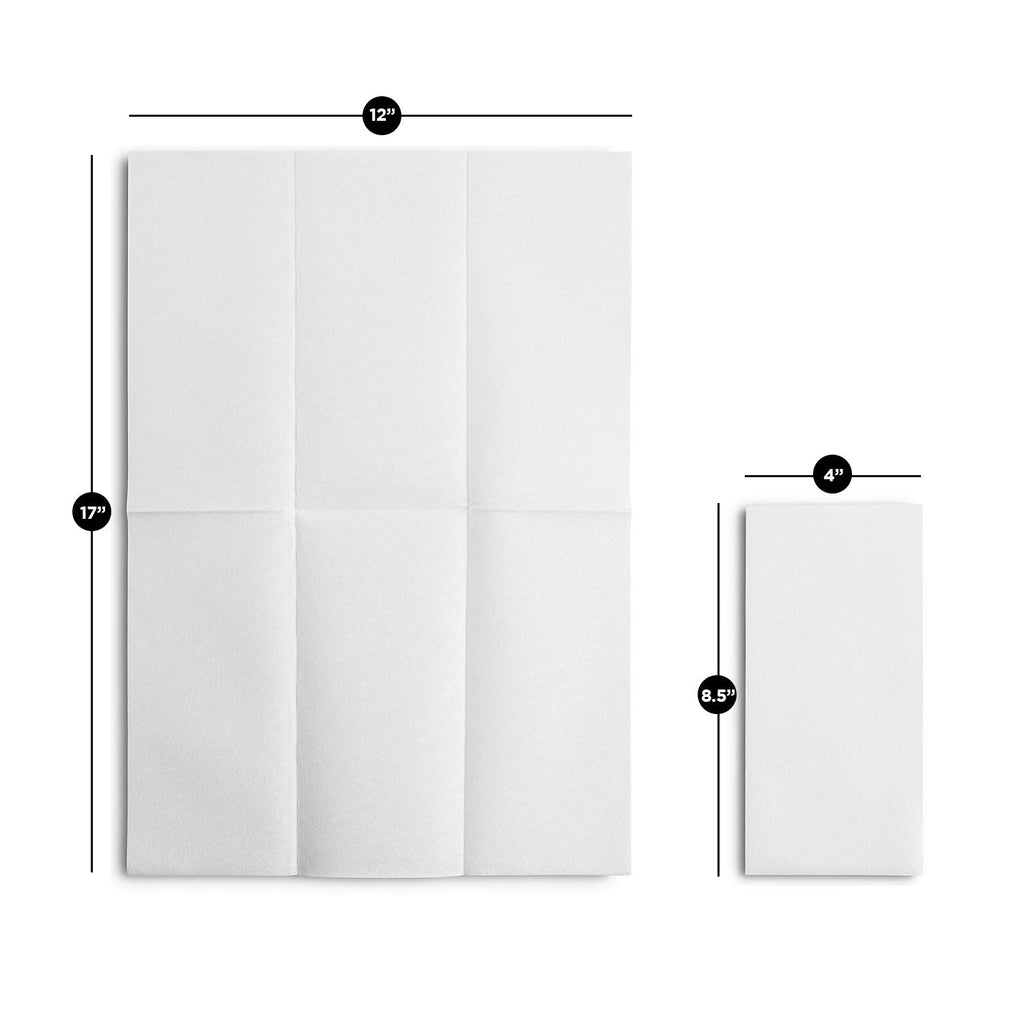 Linen-Feel Disposable Guest Towels by BloominGoods


