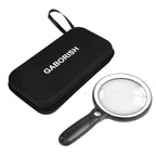 5.2-Inch Lighted Magnifying Glass with Rechargeable Battery for Reading