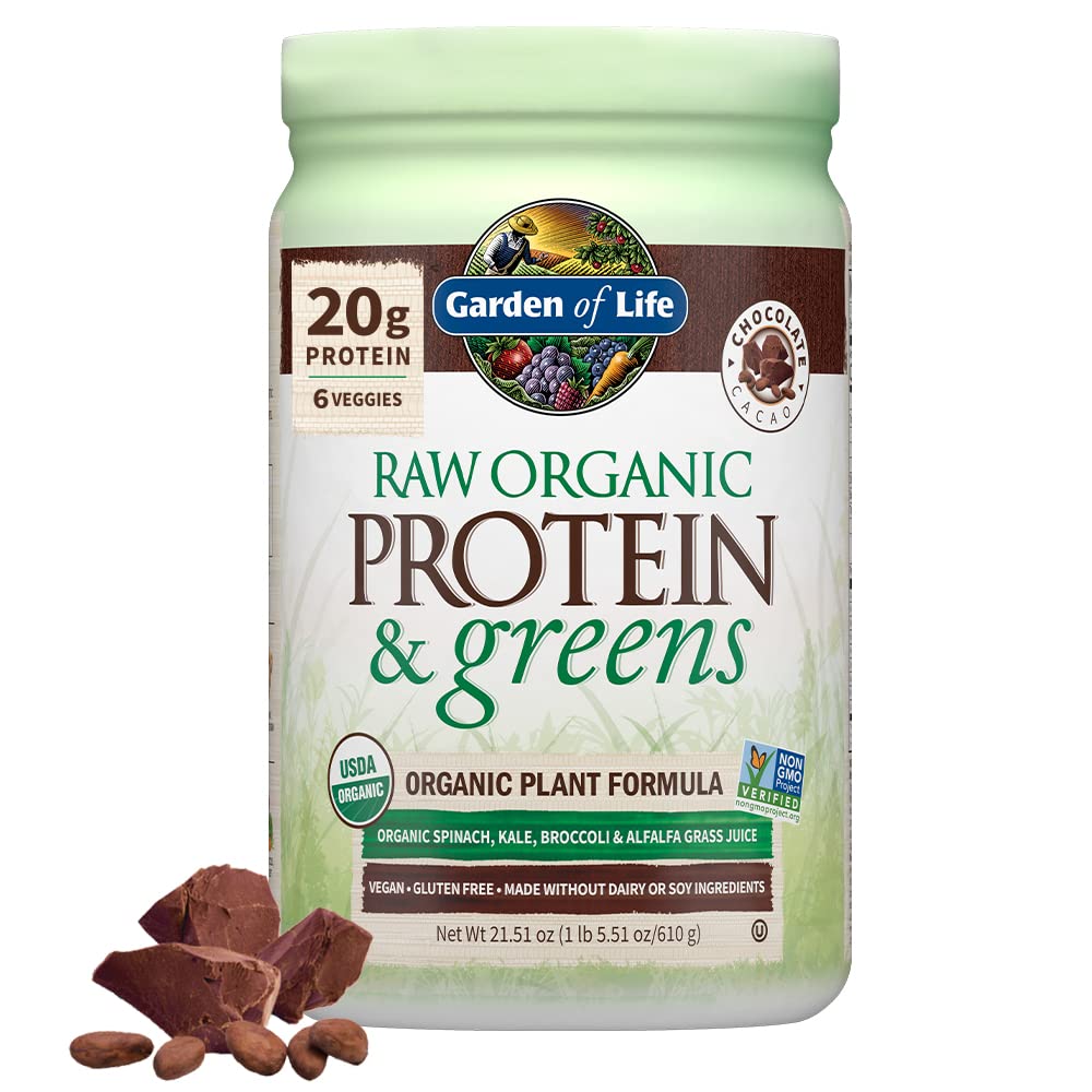 Garden of Life Raw Protein & Greens Plant-Based Protein Powder