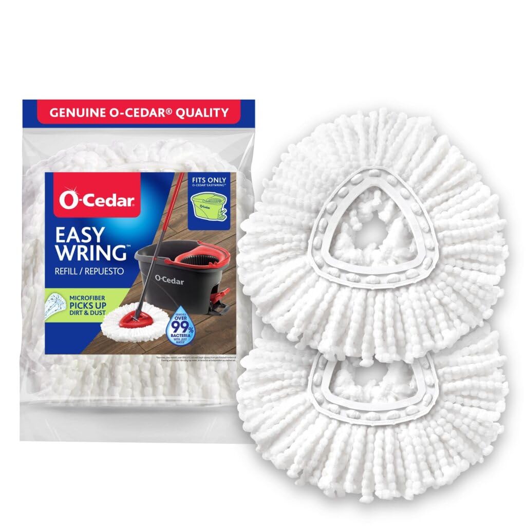 O-Cedar Mop Head Refill for EasyWring Spin