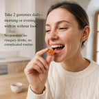 Probiotic Kombucha Gummies for Gut Health

