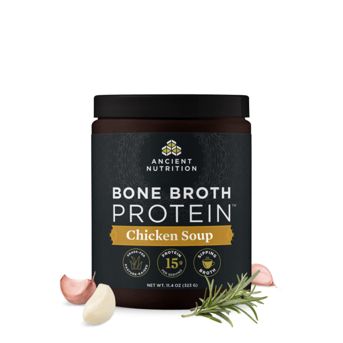 Ancient Nutrition Bone Broth Protein Powder with Hydrolyzed Collagen