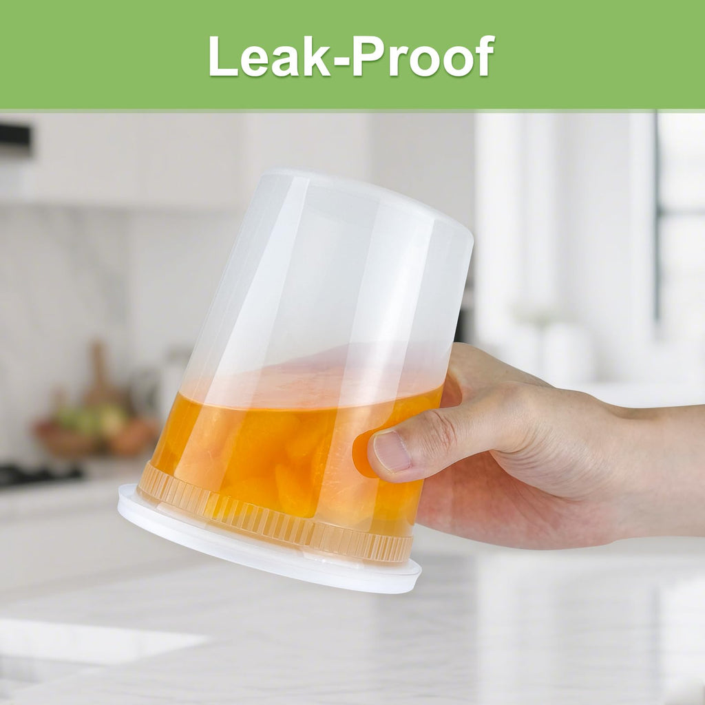 Dipoo Deli Containers with Lids – BPA-Free Leak-Proof Storage


