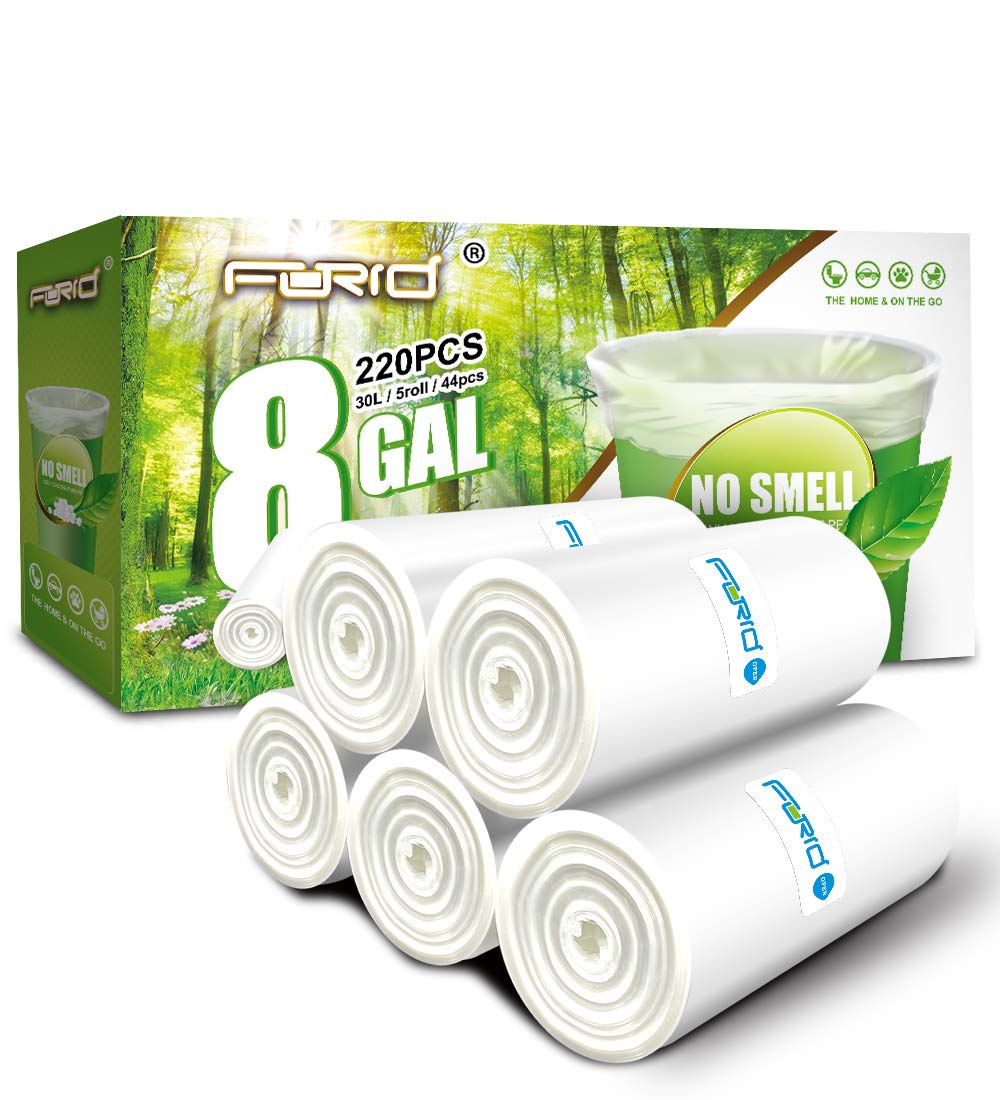 Garbage Bags FORID – Clear Plastic Trash Bags for Home

