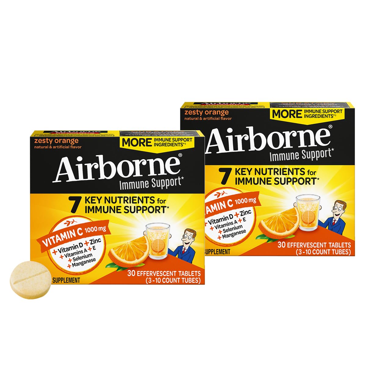 Airborne Vitamin C Gummies for Adults – Immune Support