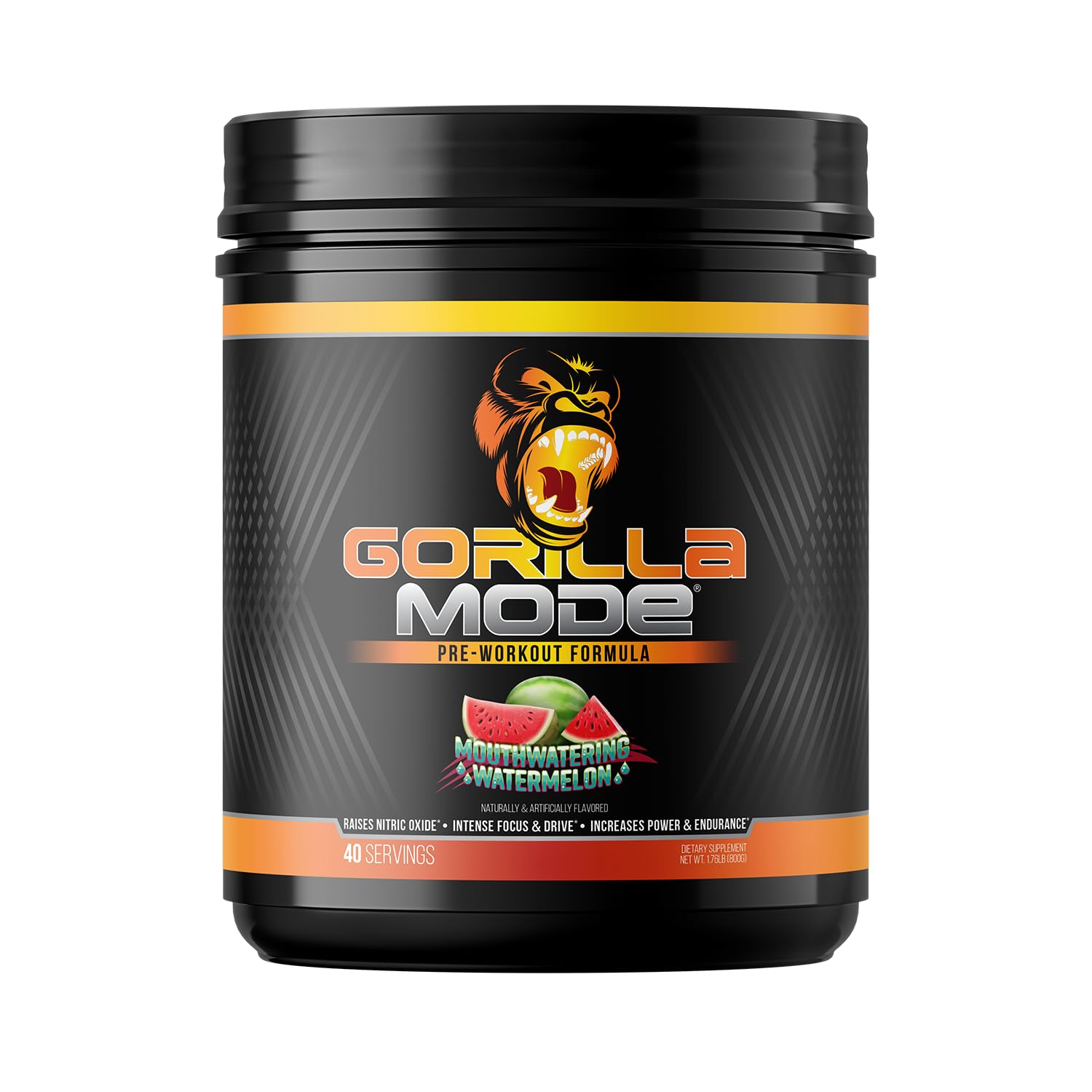 Gorilla Mode Pre Workout - High-Potency Pumps, Energy & Focus