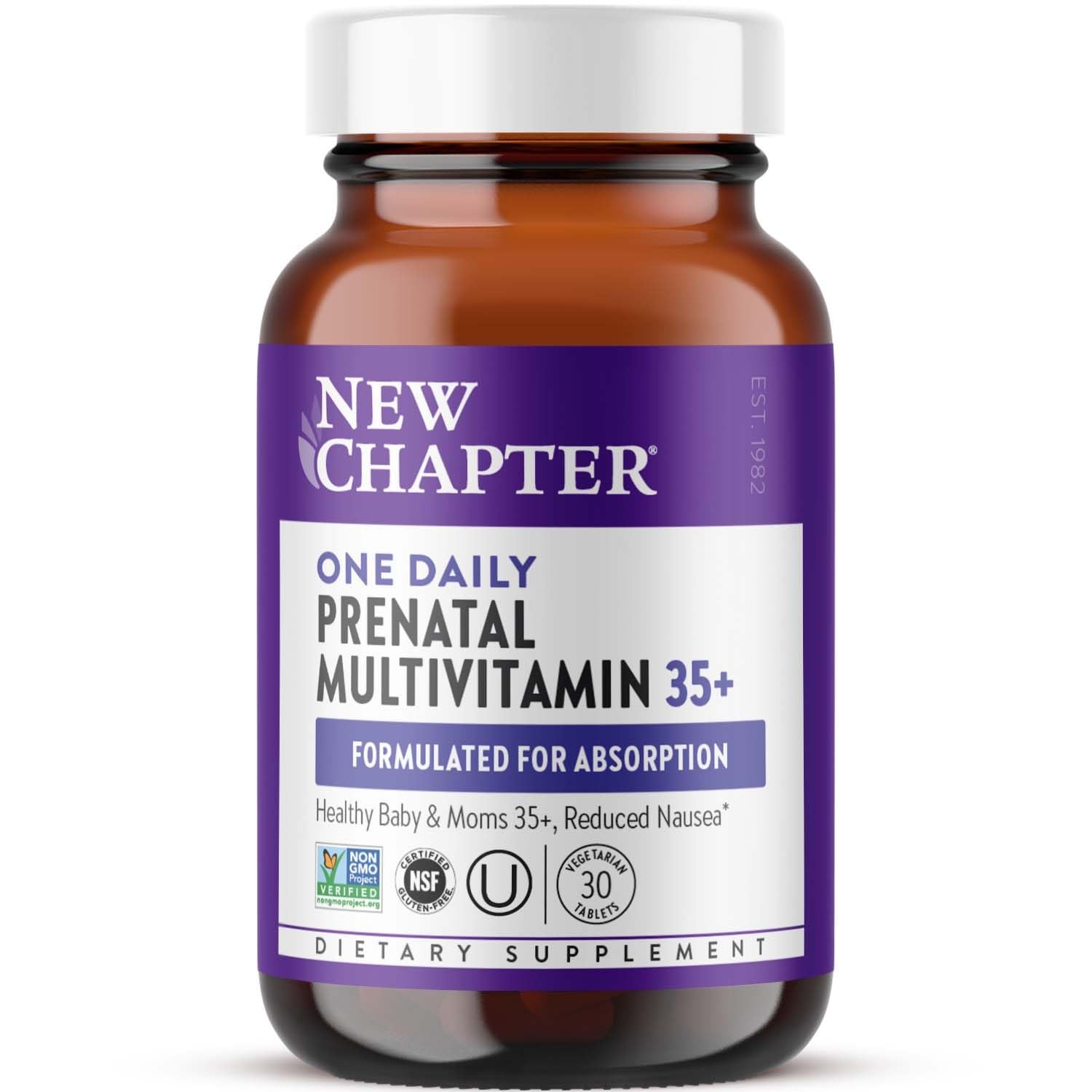 New Chapter Prenatal Multivitamin for Moms 35+ | Methylfolate

