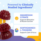 First Day Kids Magnesium Gummies | Bedtime Calm No Melatonin

