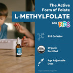 Kids L-Methylfolate with Methyl B12 Cofactor - Sublingual

