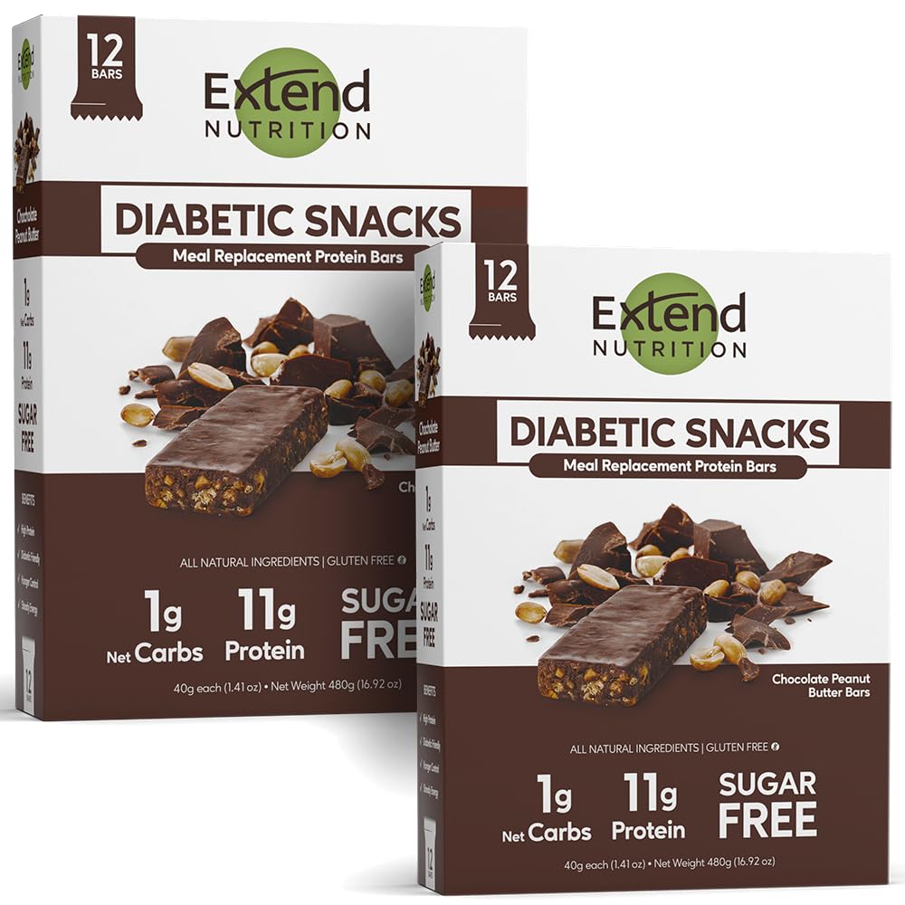 Sugar Free Protein Bars Extend - High Protein, Low Carb
