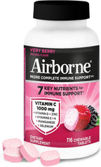 Airborne Vitamin C + Zinc Immune Support Chewables

