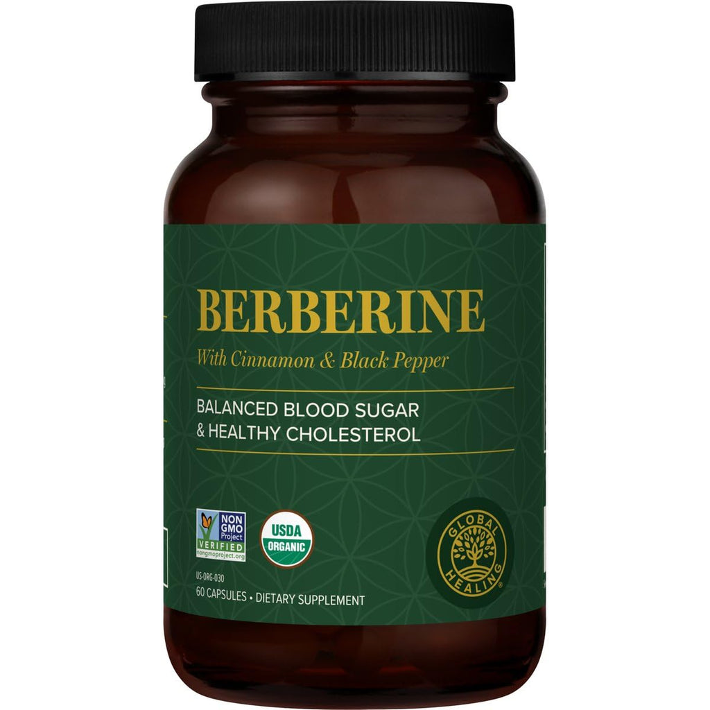 Global Healing Center Berberine with Cinnamon & Black Pepper


