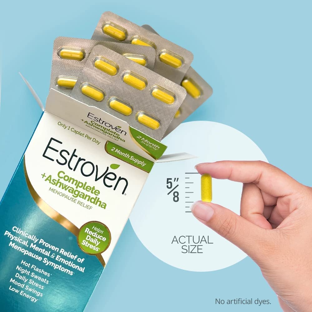 Estroven Complete Ashwagandha Menopause Relief for Women

