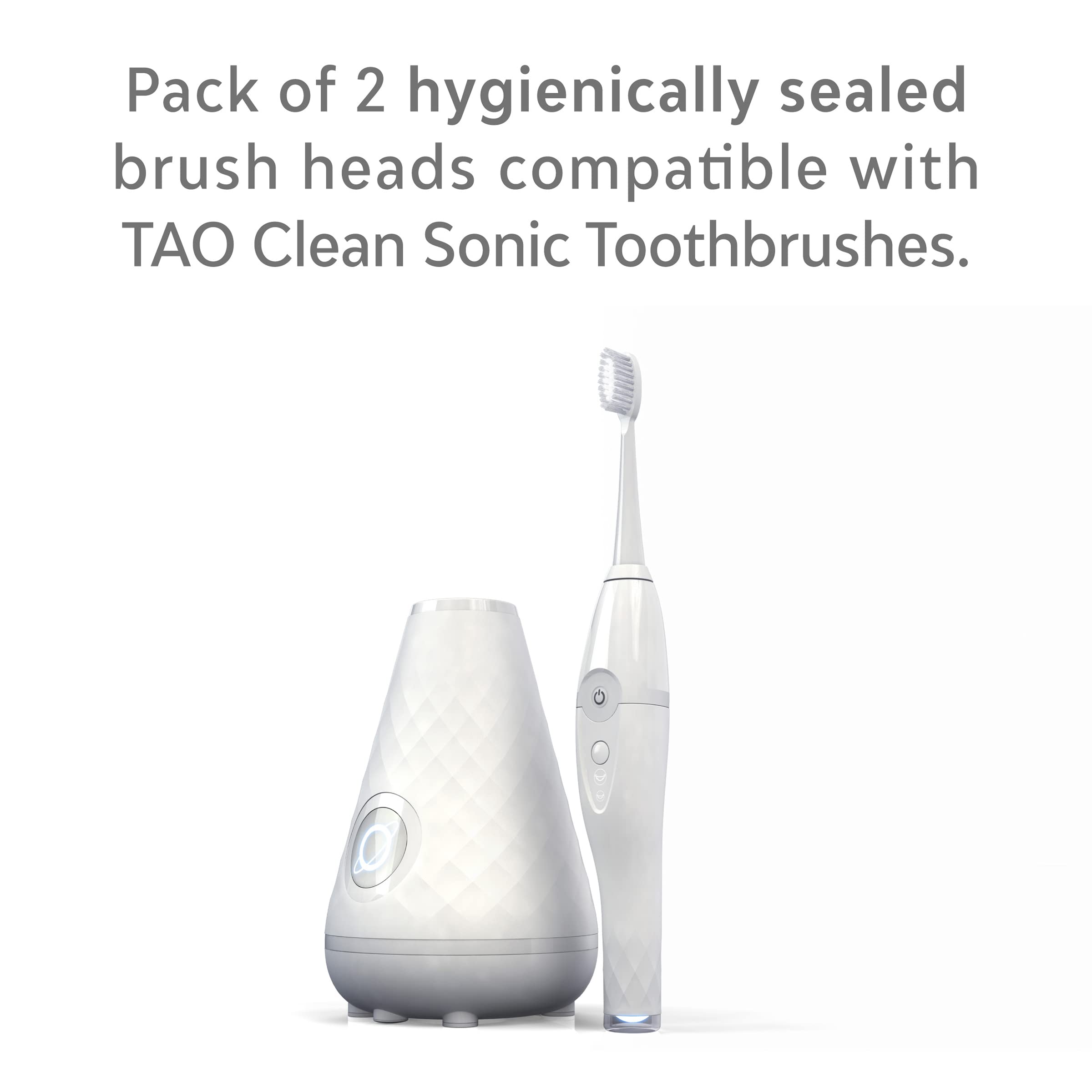 TAO Clean Replacement Brush Tips for Umma Diamond Sonic Toothbrush


