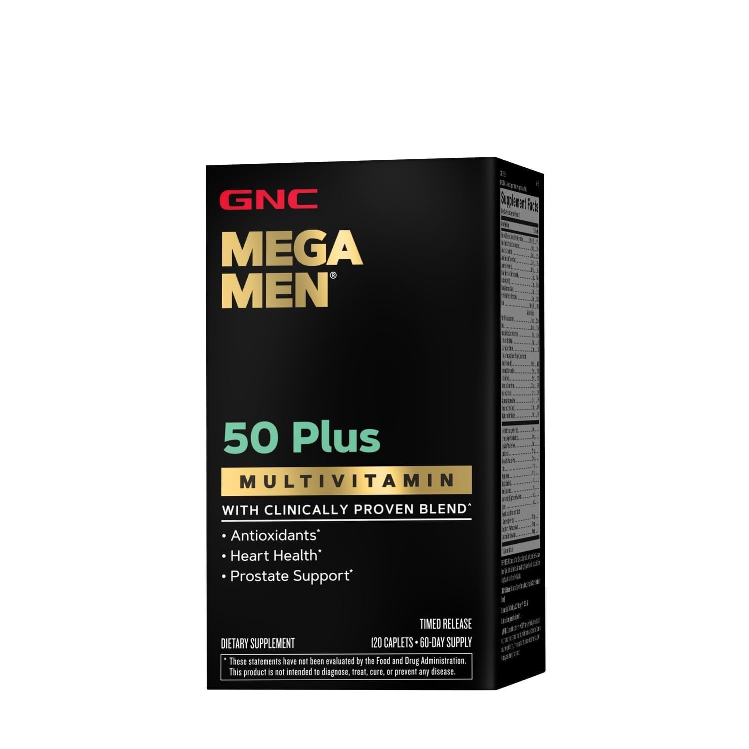 GNC Mega Men Multivitamin – Antioxidants & Heart Support

