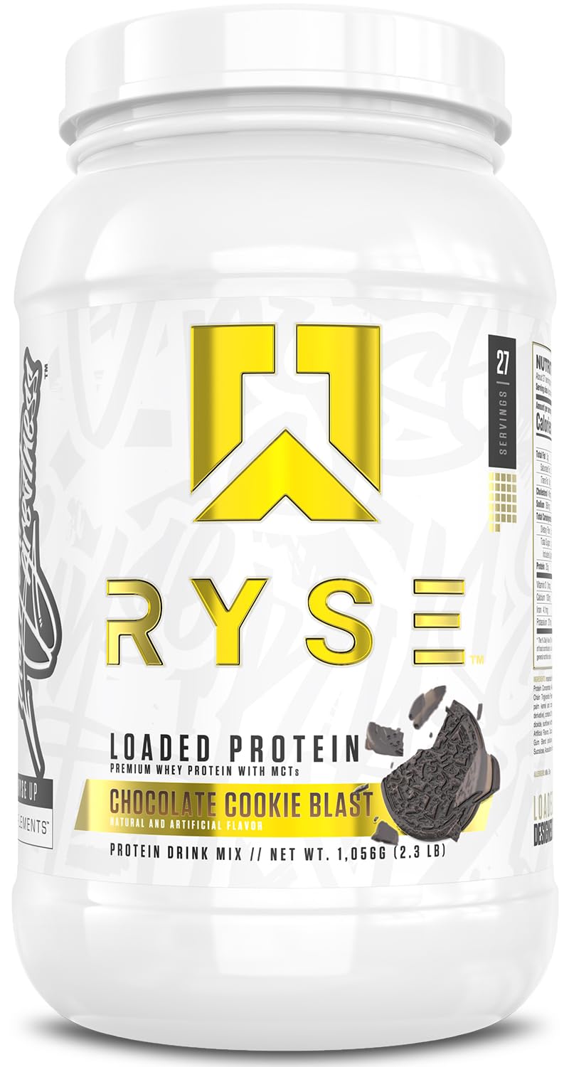 RYSE Loaded Protein Powder with Whey Isolate & Concentrate