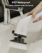 Leebein Electric Spin Scrubber Cordless with 8 Heads

