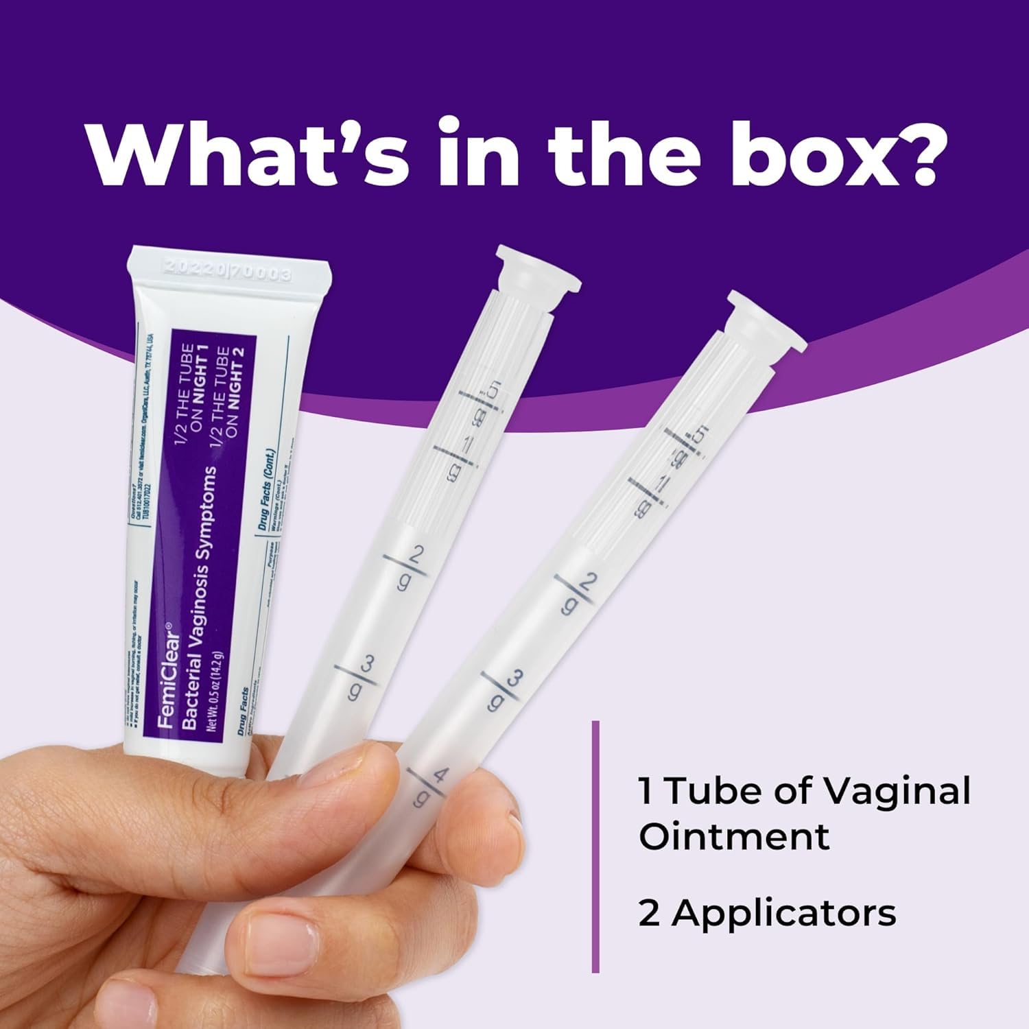 FemiClear BV Symptoms Ointment for Fast Relief

