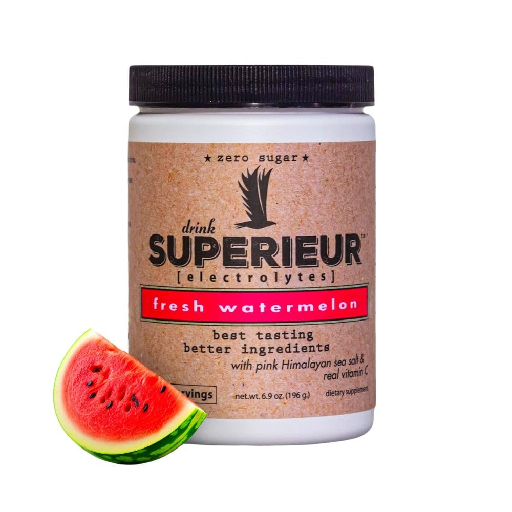 Superieur Electrolytes Plant-Based Electrolyte Powder for Hydration and Recovery