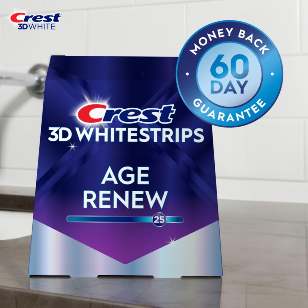 Crest 3D White Whitestrips Age Renew Teeth Whitening Kit

