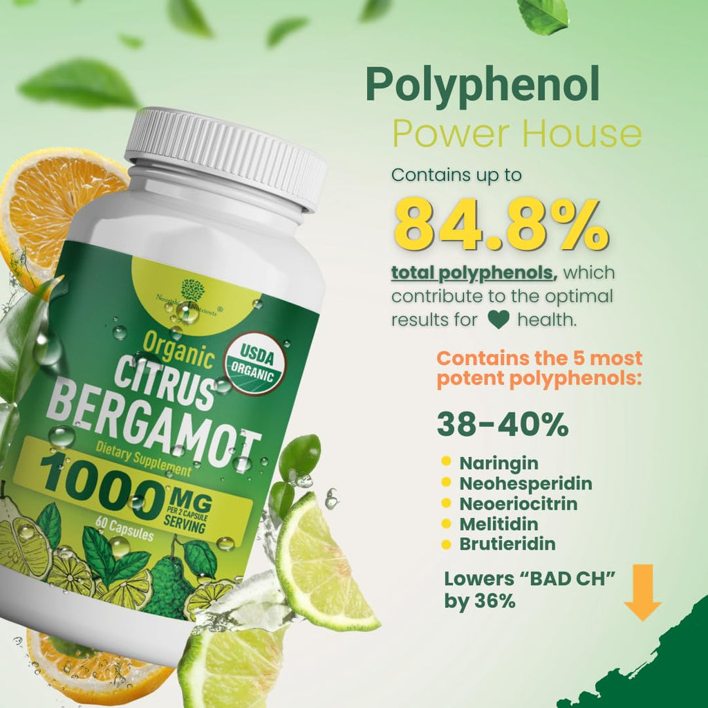 Natural Balance Citrus Bergamot Supplement 1000 mg

