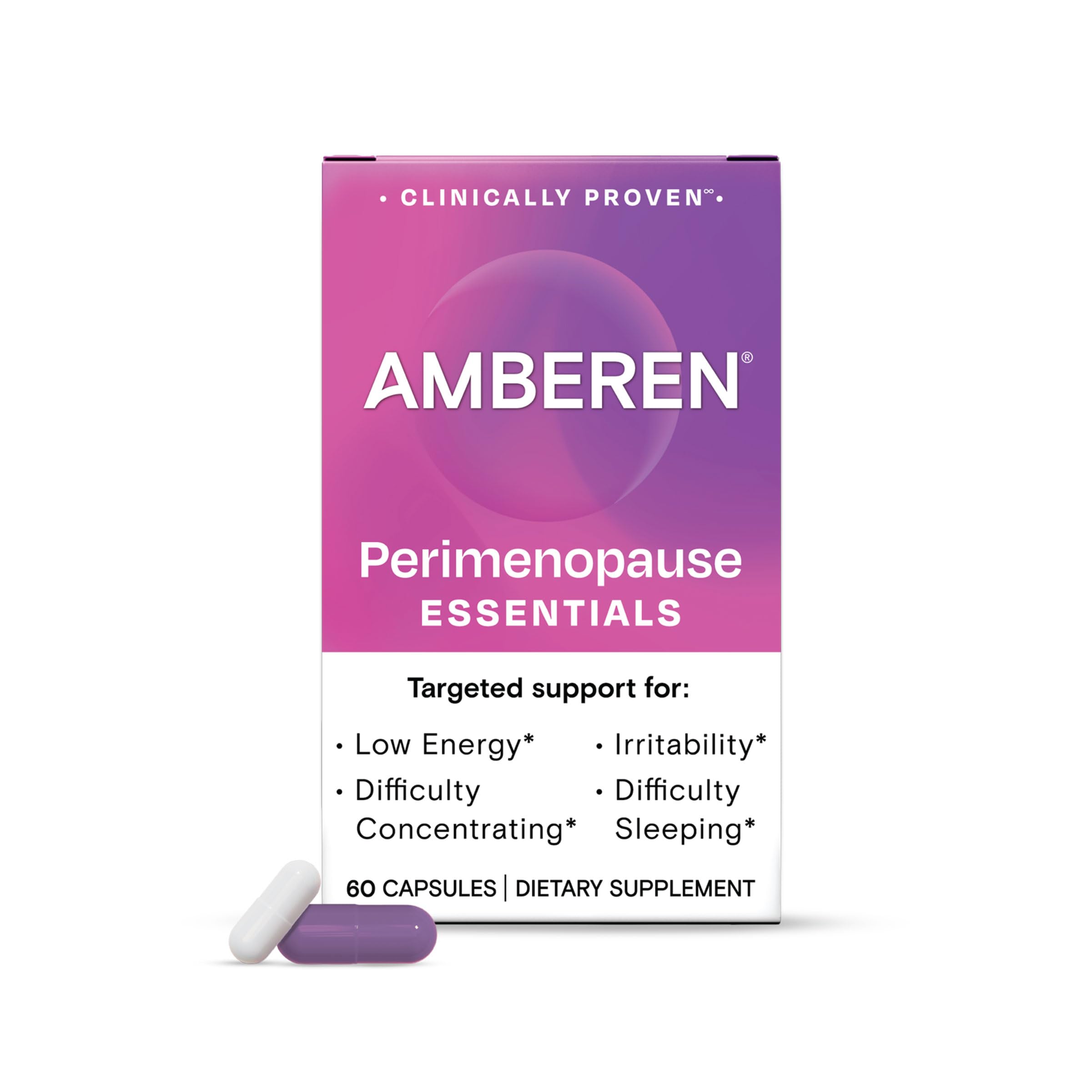 Amberen Perimenopause Supplement for Women - Hormone-Free

