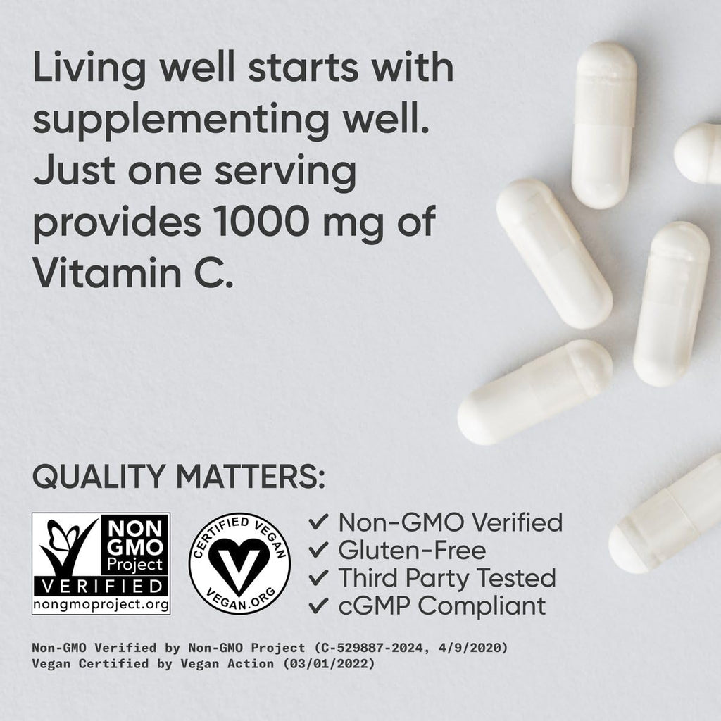 Sports Research Vitamin C 1000 mg Supplement

