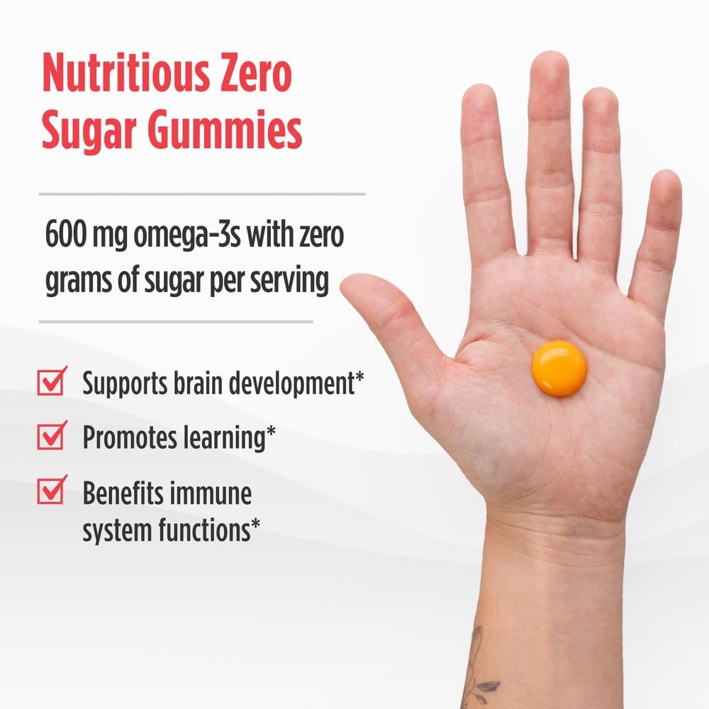 Nordic Naturals Kids DHA Gummies Zero Sugar

