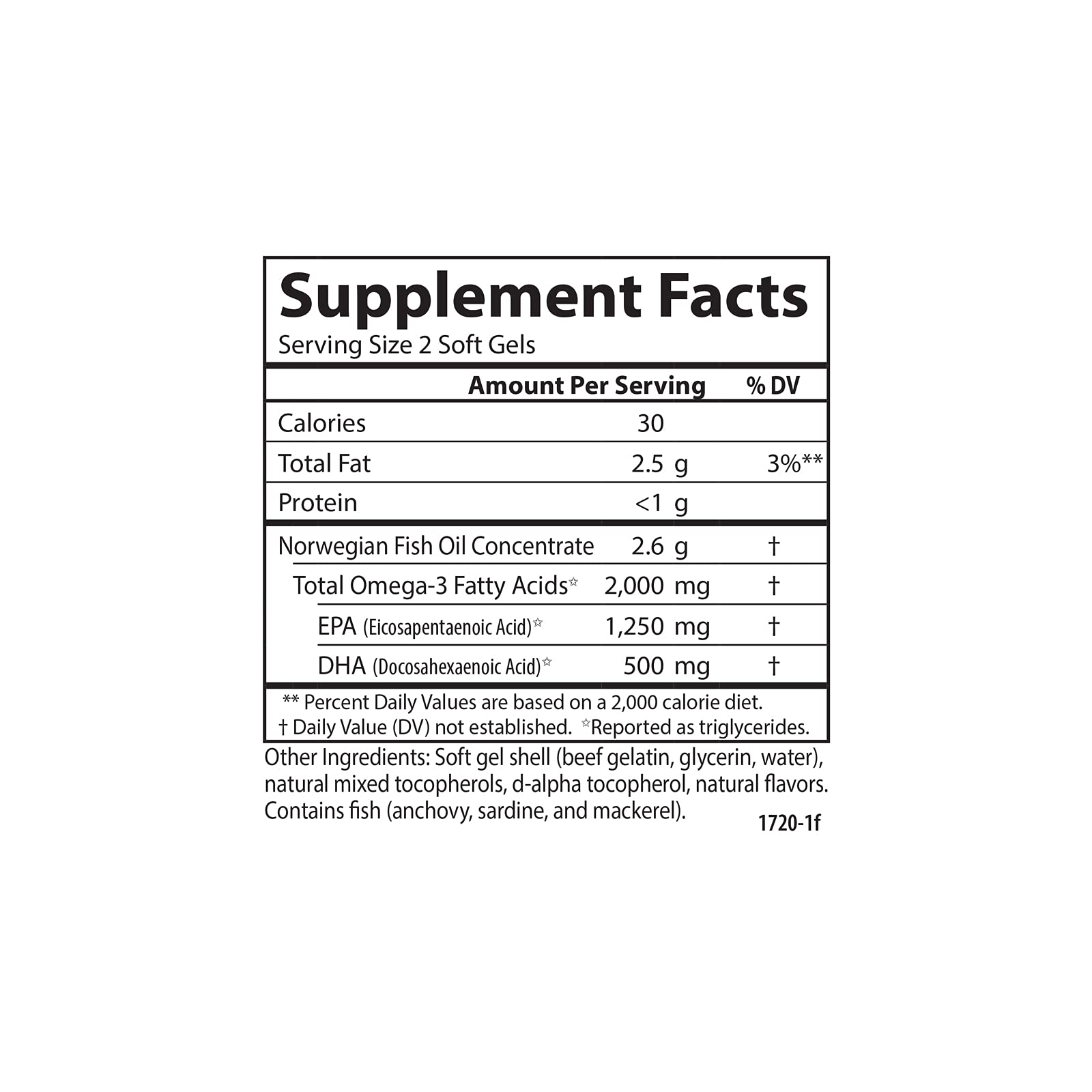 Carlson Maximum Omega 2000 Omega-3 Fish Oil Softgels

