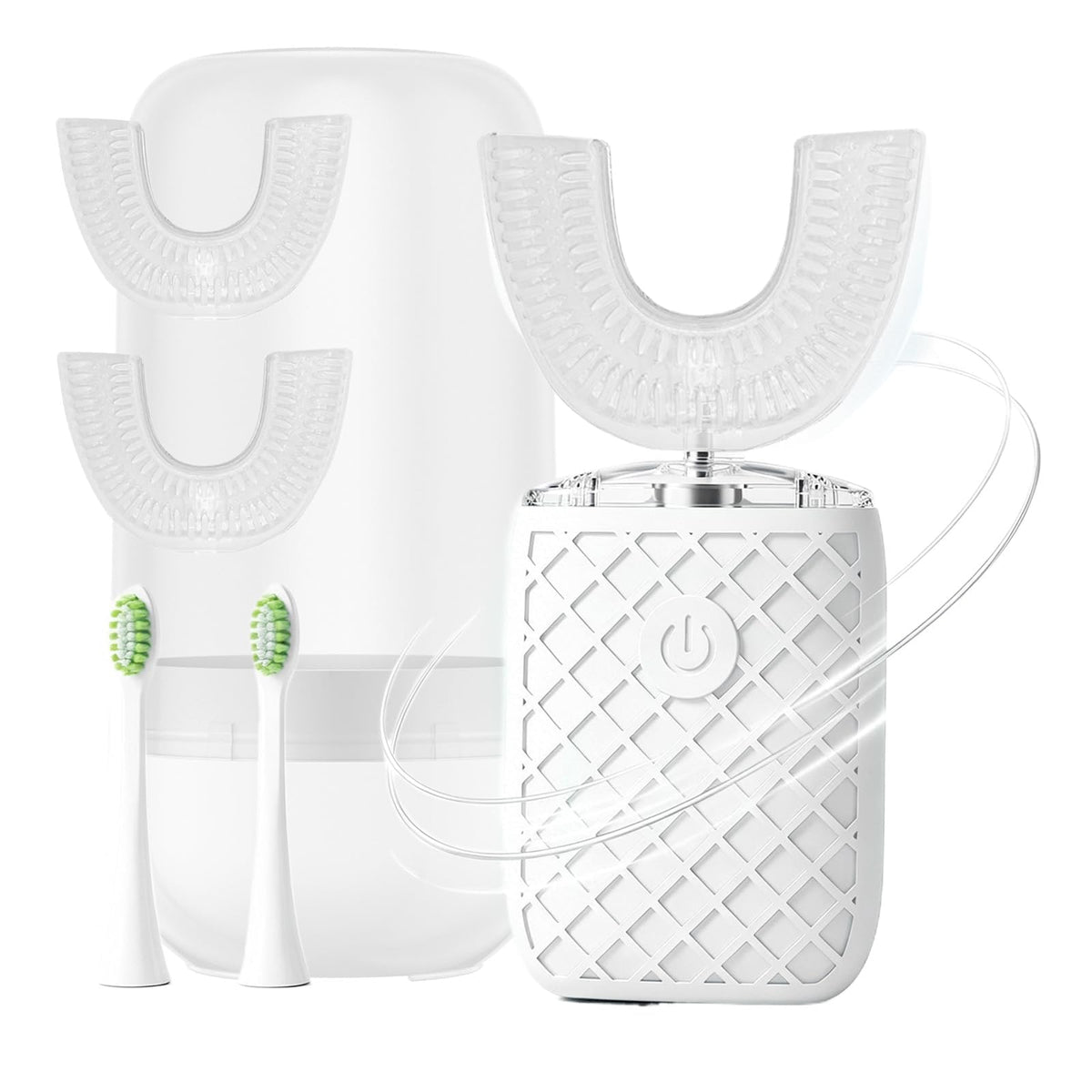 Sonic Electric Toothbrush for Adults with Full-Mouth Cleaning and 360 Degree Stain Removal