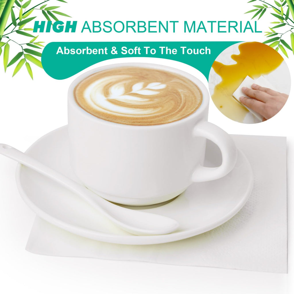 JINVOGREEN Beverage Napkins for Cocktails & Parties

