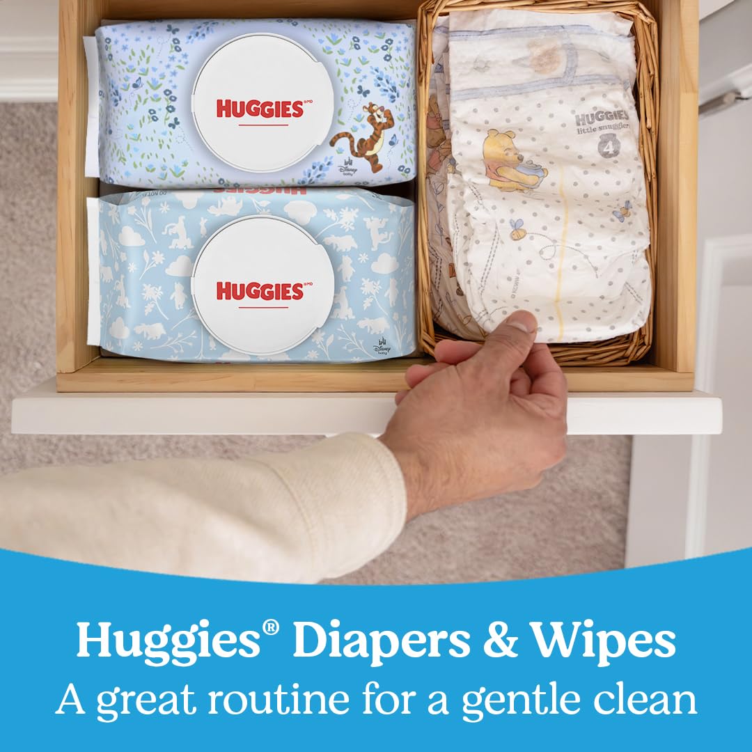 Huggies Natural Care Baby Wipes Cucumber Aloe Vitamin E

