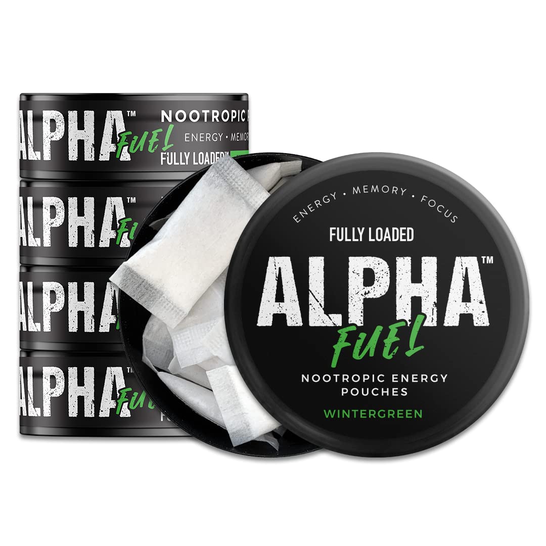 ALPHA Nootropic Energy Pouches - Sugar Free Boost

