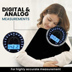 EILISON Weighing Scale - 2-in-1 Digital & Analog

