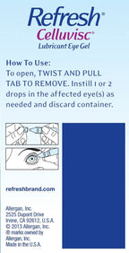 Refresh Celluvisc Lubricant Eye Gel Preservative-Free

