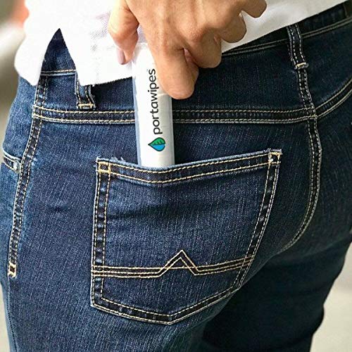 Portawipes Compressed Coin Tissues Soft Odor-Free Wipes

