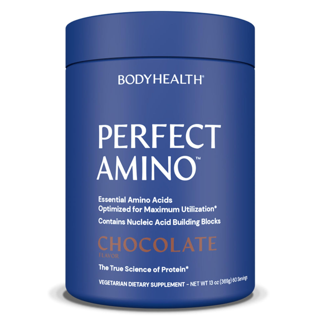BodyHealth PerfectAmino Powder - BCAA & EAA Amino Acid Supplement for Muscle Recovery