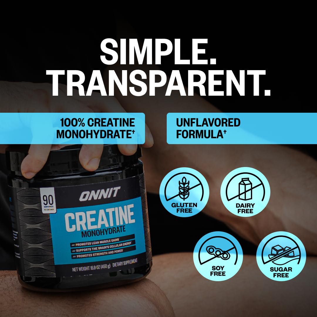 ONNIT Creatine Monohydrate Powder - Unflavored

