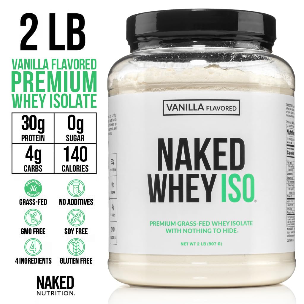 NAKED Whey Isolate Protein Powder | Clean Ingredients

