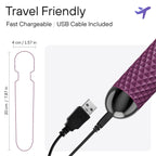 bed geek Handheld Wand Massager – USB Rechargeable

