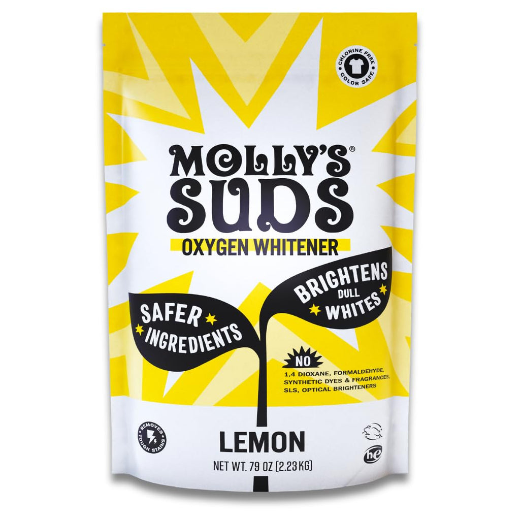 Molly's Suds Oxygen Whitener | Chlorine-Free Bleach Alternative

