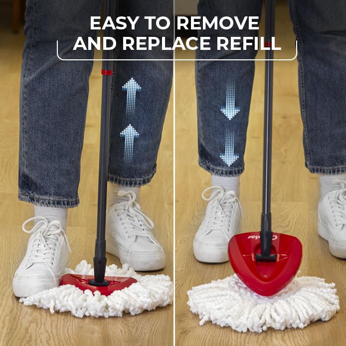O-Cedar EasyWring Microfiber Spin Mop & Bucket System

