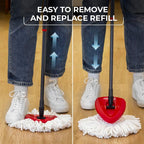 O-Cedar EasyWring Microfiber Spin Mop & Bucket System

