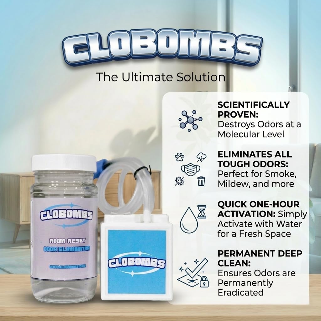 Odor Eliminator for Home - Fast Odor Removal Kit

